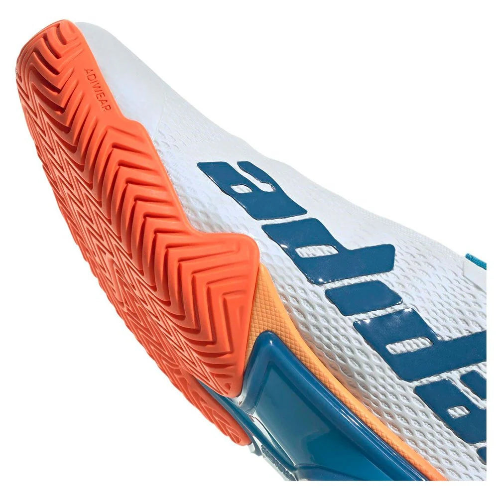 Tenis Adidas Barricade M (Blanco/Naranja) GW2963