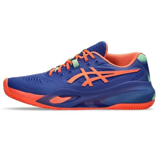 Tenis Asics Gel Resolution X Padel (Dark Cobalt/Vvid Coral)
