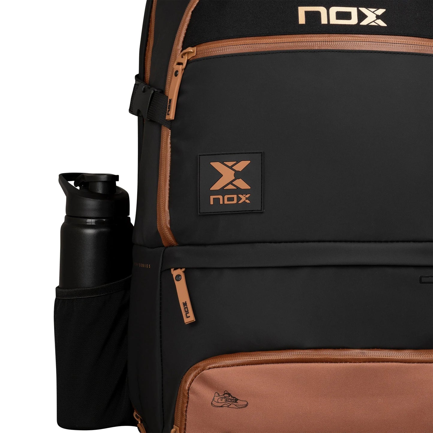 Backpack Nox Open Series (Black/Brown)