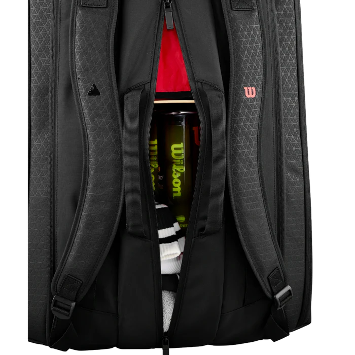 Maleta Wilson Clash V3 Tour x15 (Black/Infrared)