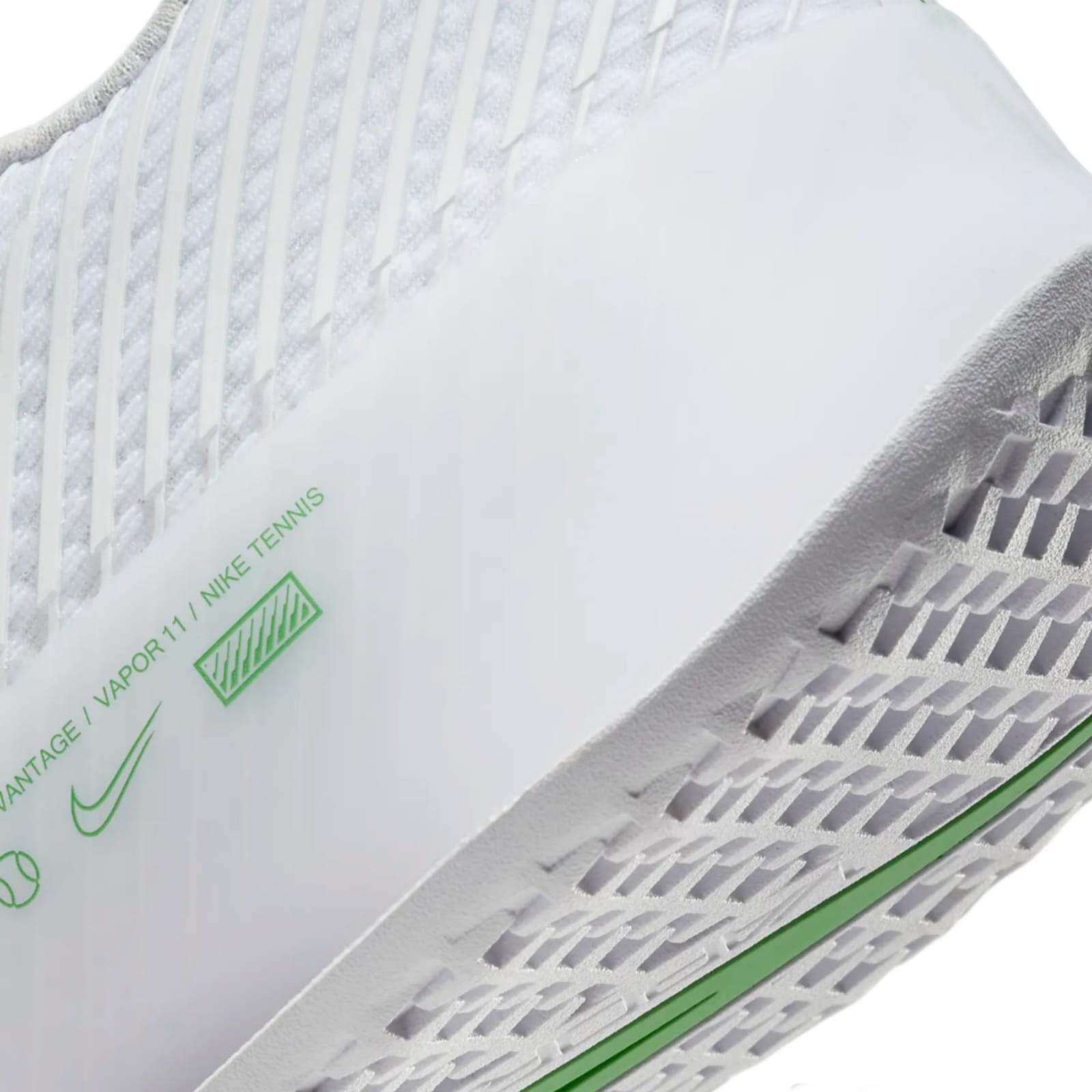 Tenis Nike Court Air Zoom Vapor 11 (Blanco/Verde)