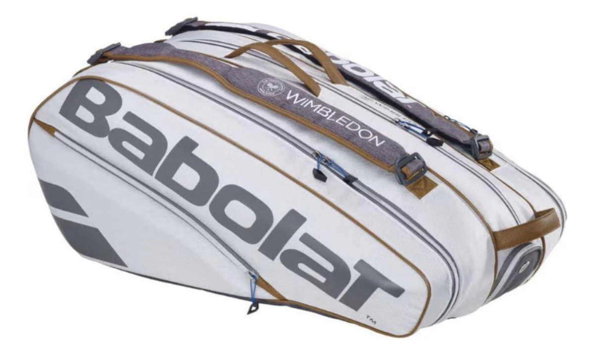 Maleta Babolat Pure Wimbledon x9 (Gris Claro) 2025