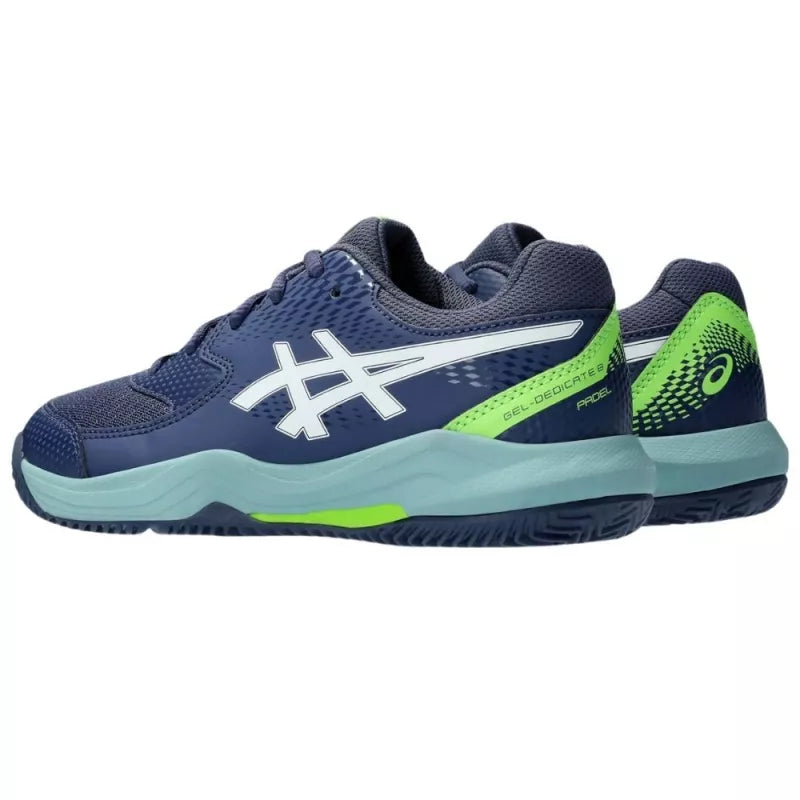 Tenis Asics Dedicate 8 Padel GS Junior (Thunder Blue/White)