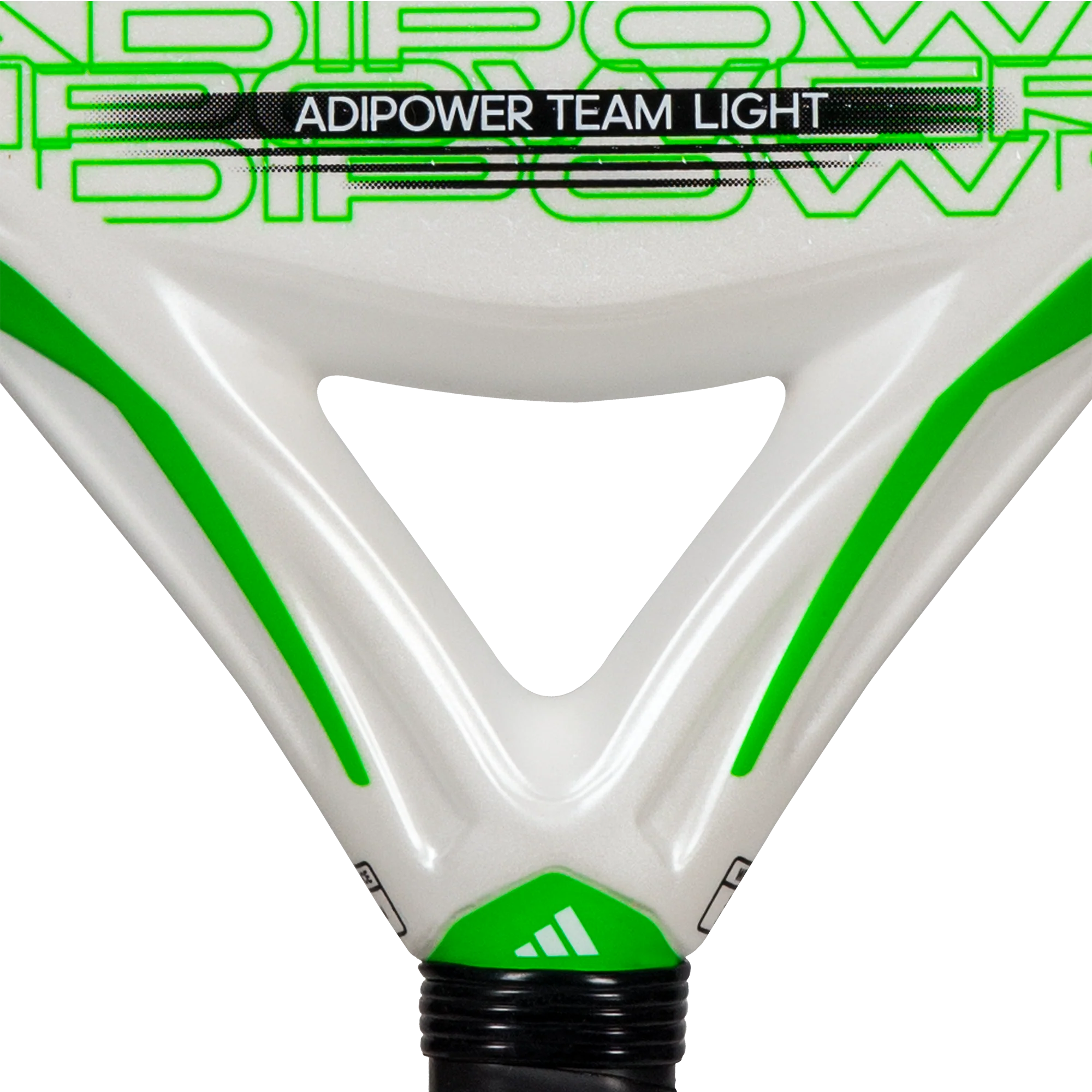 Pala Adidas Adipower Team Light 3.3 (345-360g) Blanco/verde