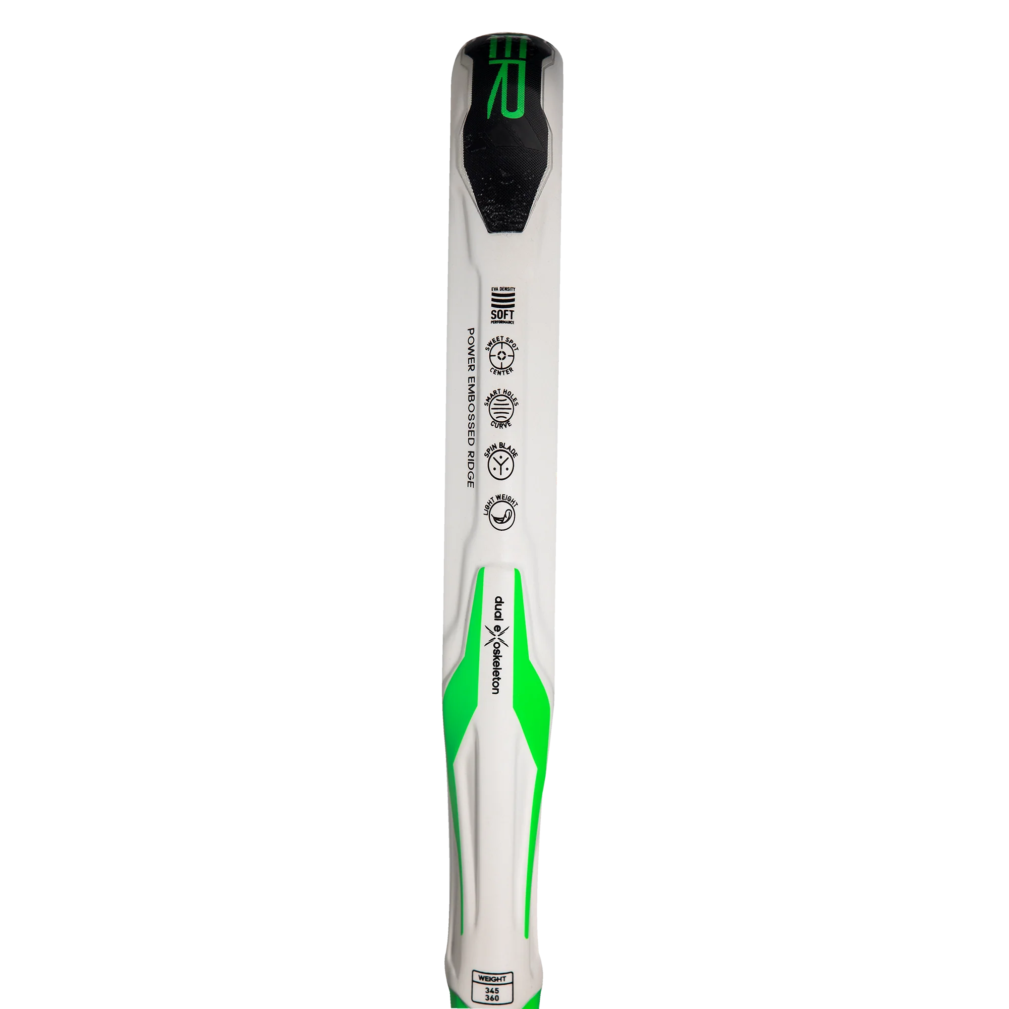 Pala Adidas Adipower Team Light 3.3 (345-360g) Blanco/verde
