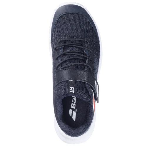 Tenis Babolat Pulsion all Court Kids (Black/Fiesta Red)