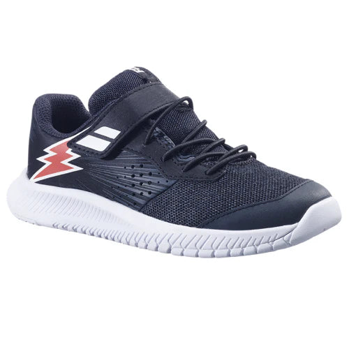 Tenis Babolat Pulsion all Court Kids (Black/Fiesta Red)
