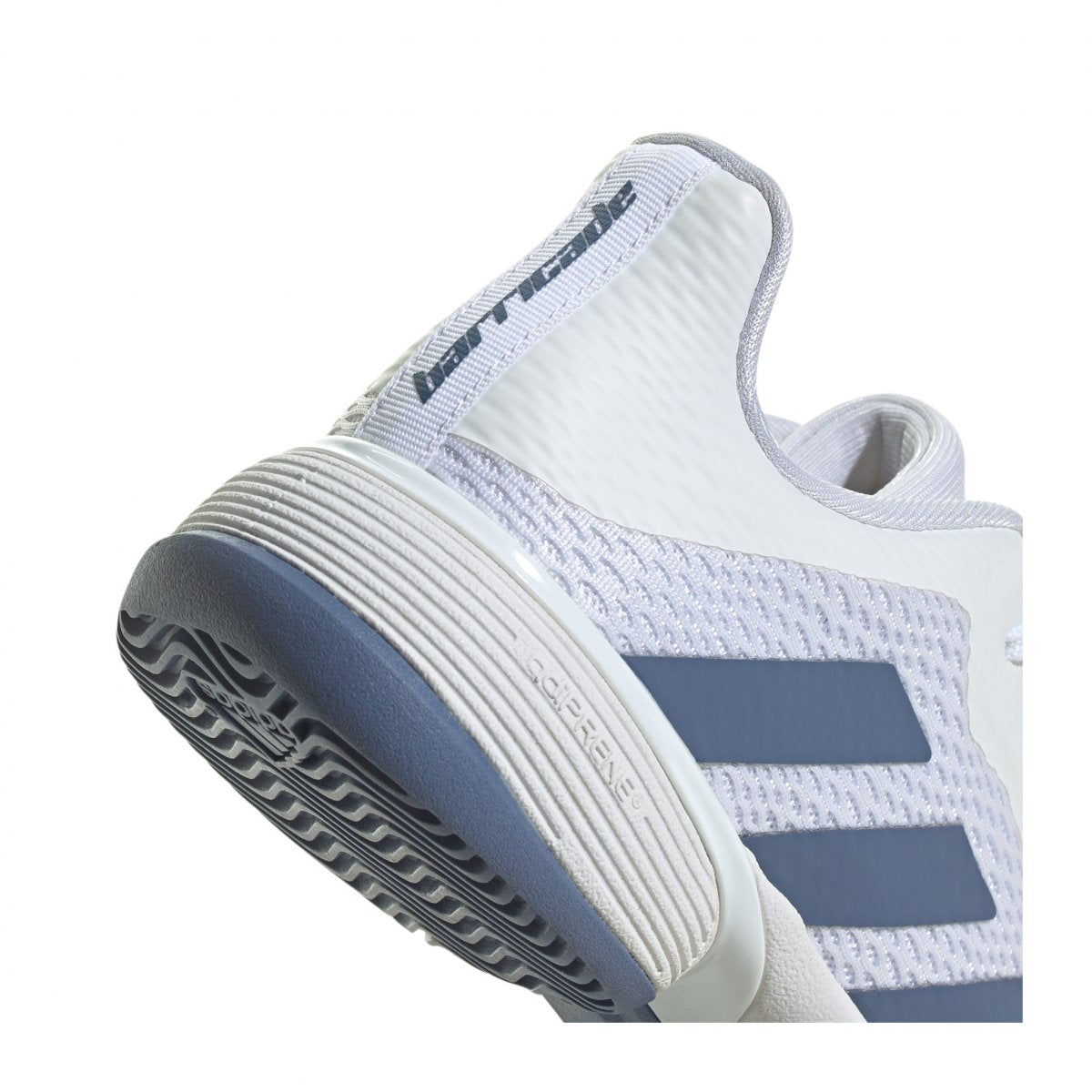 Tenis Adidas Barricade K Junior (Blanco/Azul Opaco) G9528