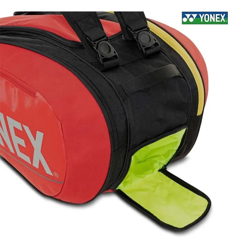 Raquetero Yonex Pro Racquet Bag 9pcs Red Tour Edition