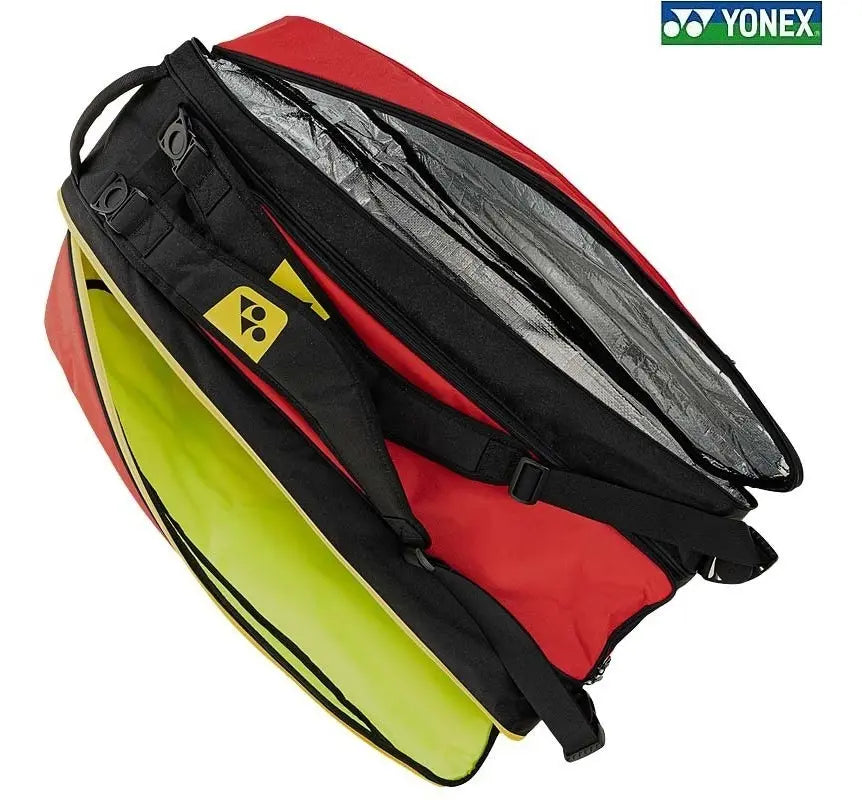 Raquetero Yonex Pro Racquet Bag 9pcs Red Tour Edition