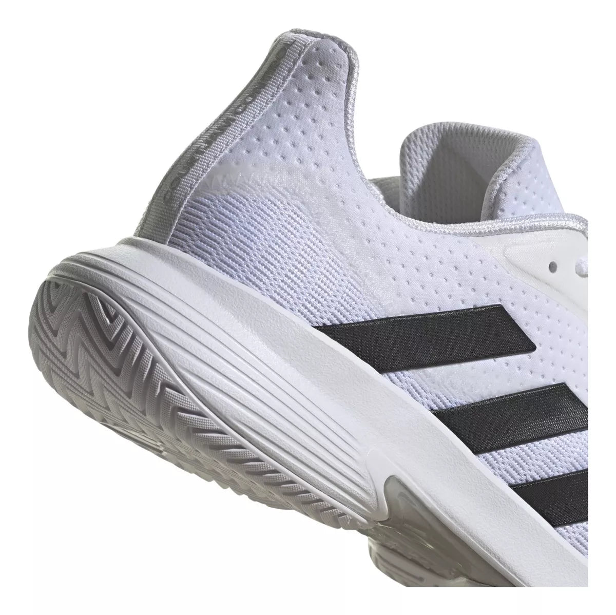 Tenis Adidas Courtjam Control M (White/Black) Caballero ID1538