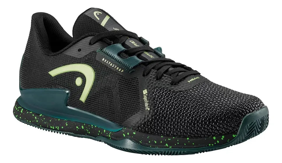 Tenis Head Sprint Pro 3.5 Sf (Black/Forest Green)