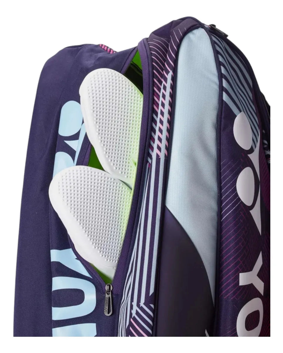 Raquetero Yonex Pro Racquet Bag X9 Grape Violeta