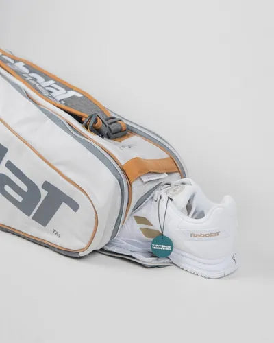 Maleta Babolat Pure Wimbledon x6 (Gris Claro) 2025