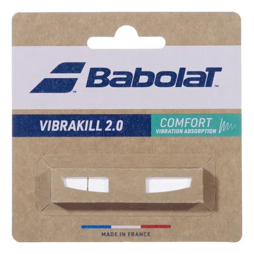 Antivibrador Transparente Babolat Vibrakill Comfort Color Blanco