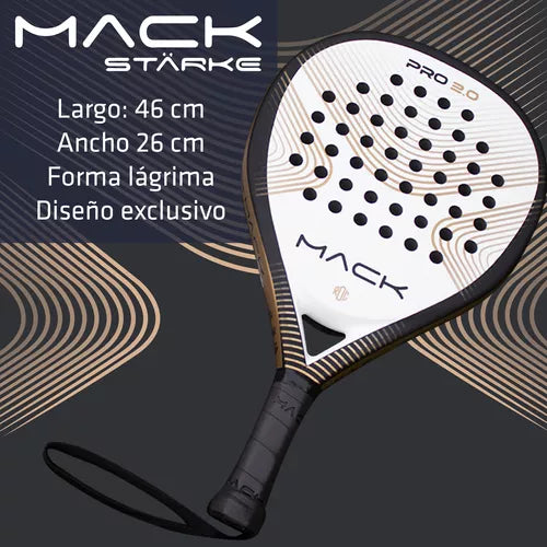 Pala MACK PRO 2.0 blanca