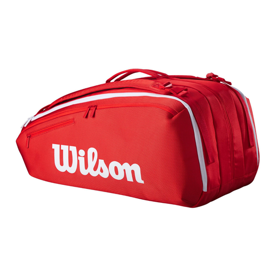 Raquetero Wilson Super Tour x15 Red 2025