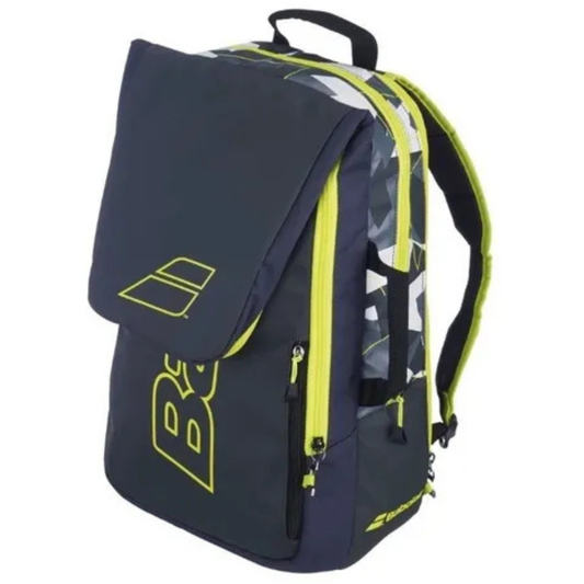Backpack Babolat Pure Aero 2023 Grey Yellow/White