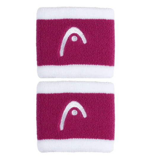 Muñequera Head Striped (Vivid Pink White 2.5)