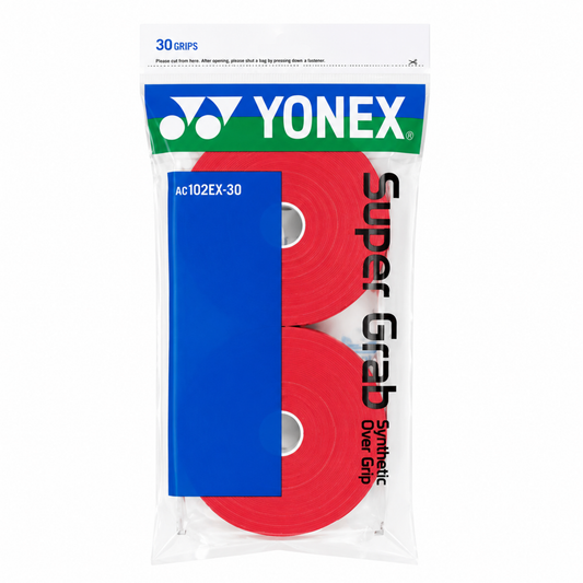 Overgrip Yonex Super Grap 30 piezas Rojo