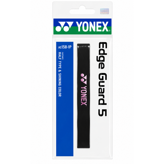 Tape Protector para Raqueta Yonex Edge Guard 5 Negro/Rosa