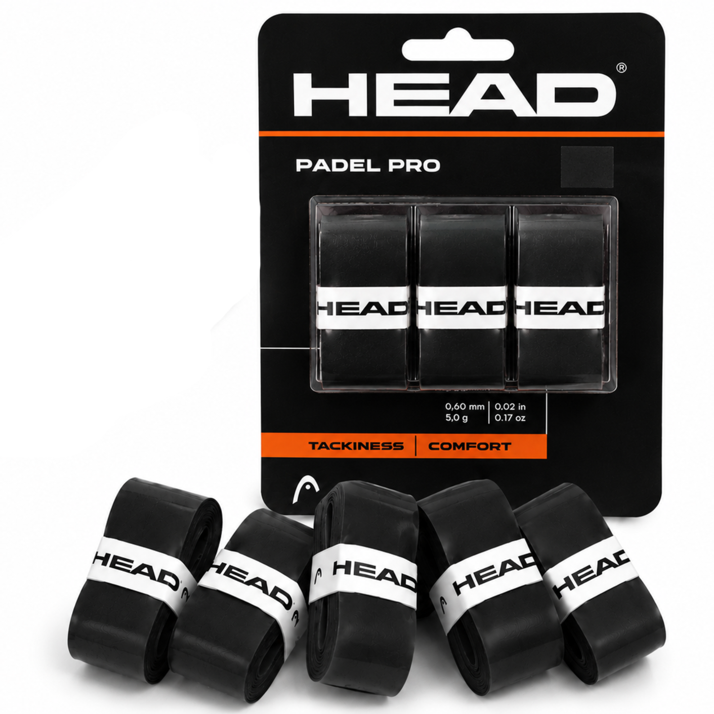 Overgrip Head Padel Pro Negro