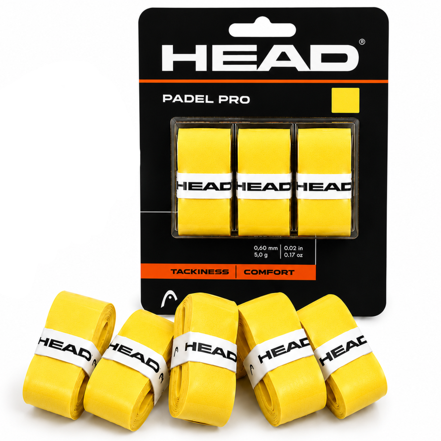 Overgrip Head Padel Pro Amarillo