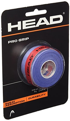 Overgrip Head Pro Grip Blue (x3)