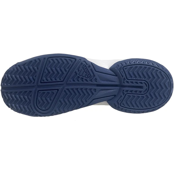Tenis Adidas CourtFlash Junior (Blanco/Azul) IG9536