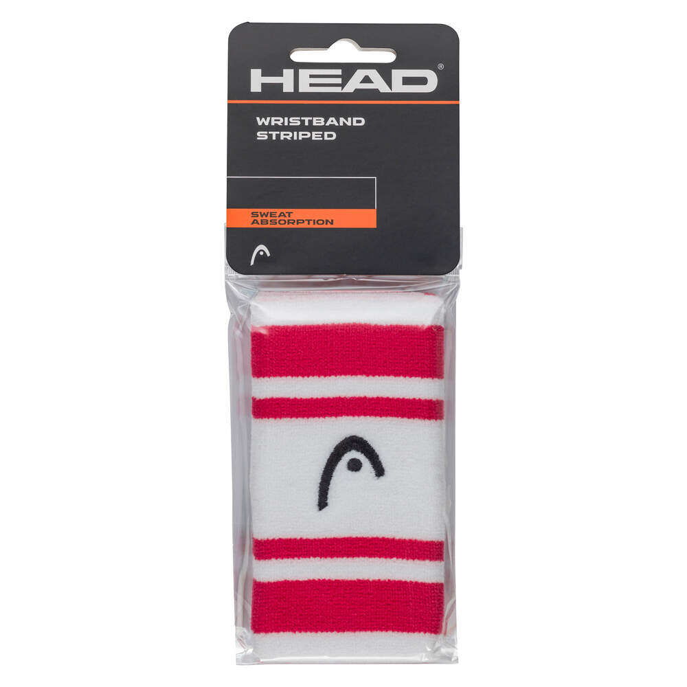 Muñequera Head Striped (Magenta/White 5)