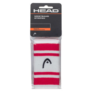Muñequera Head Striped (Magenta/White 5)