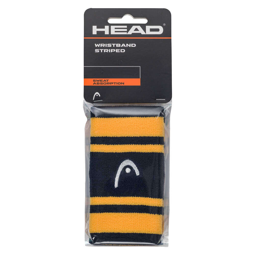 Muñequera Head Striped (Navy/Banana 5)
