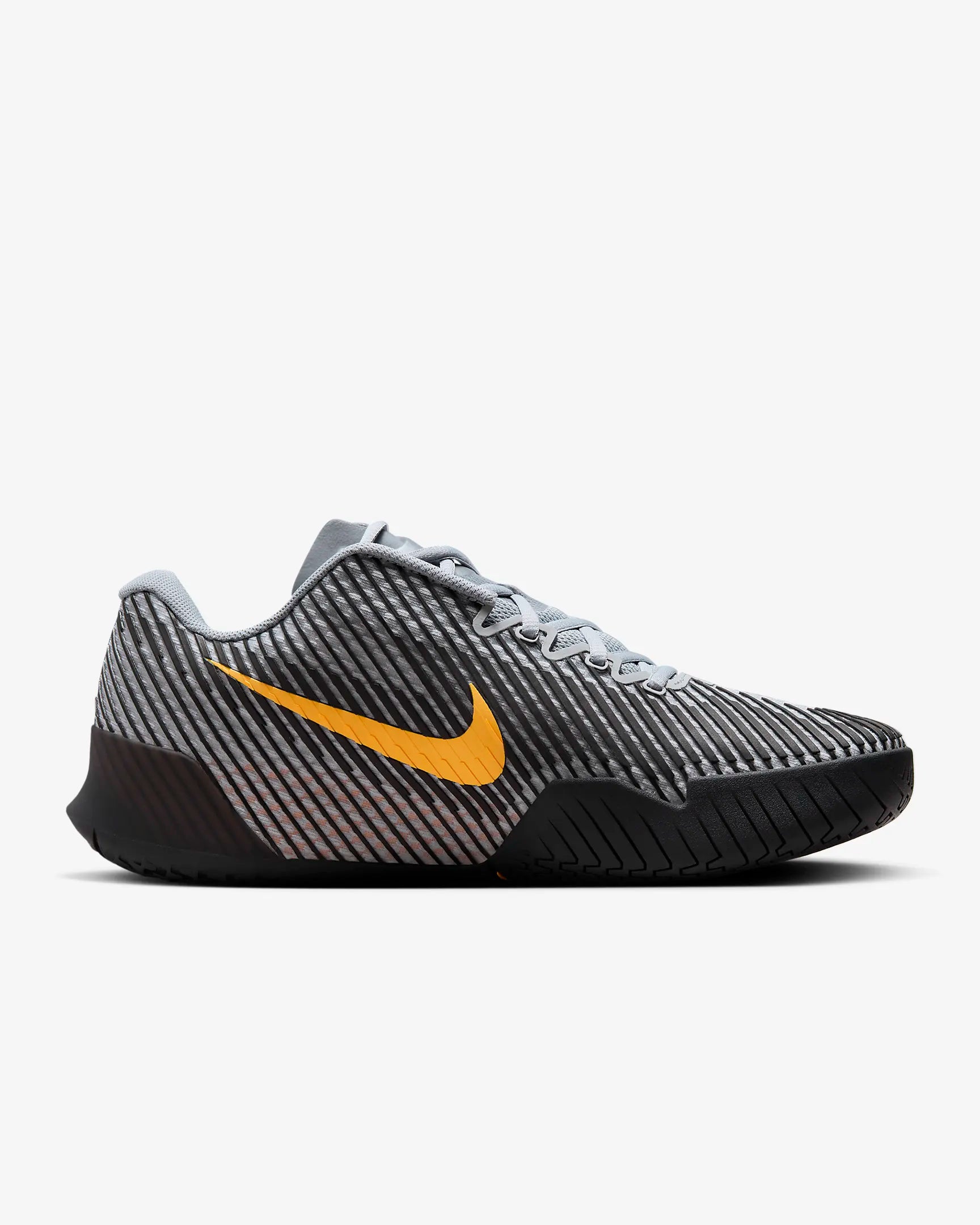 Tenis Nike Court Air Zoom Vapor 11 (gris/naranja)