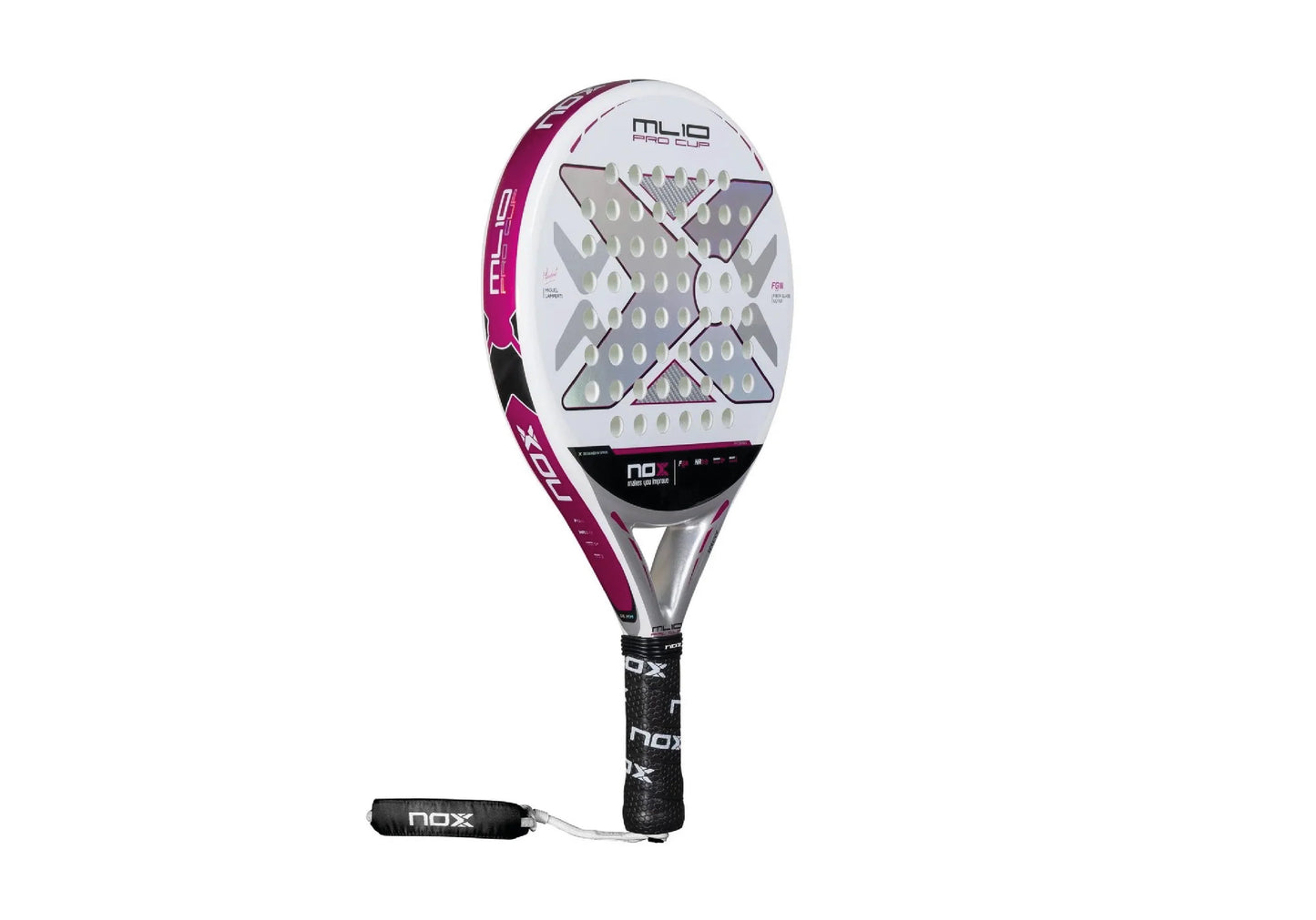 Pala Nox ML10 Pro Cup Coorp Silver By Miguel Lamperti (363g.) 2025