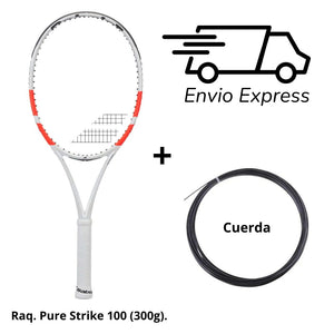 Raqueta Babolat Strike 100 (300g.) + Cuerda + Envio Gratis