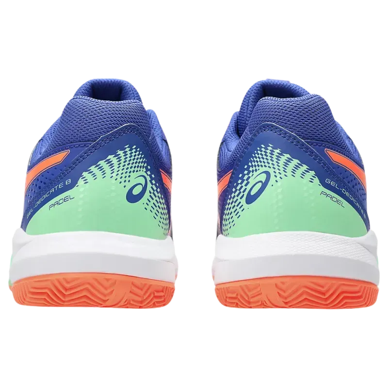 Tenis Asics Gel Dedicate 8 Padel (Dark Cobalt/Coral)