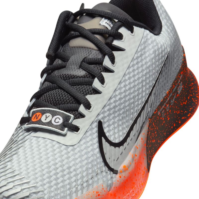 Tenis Nike Zoom Vapor 11 (Plata/Naranja)