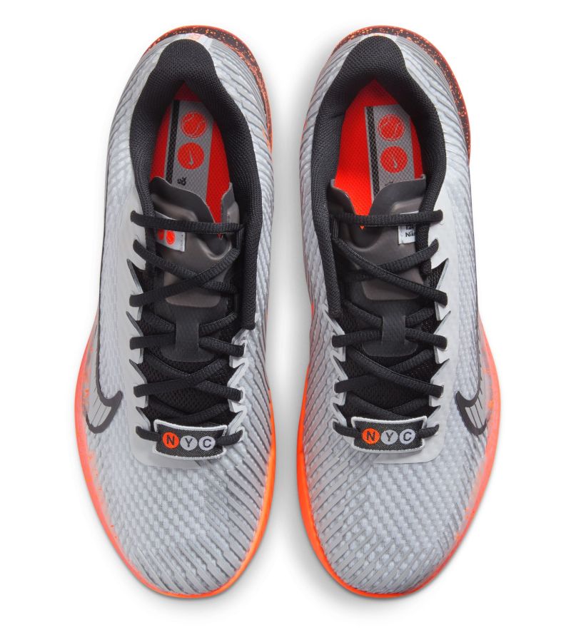 Tenis Nike Zoom Vapor 11 (Plata/Naranja)