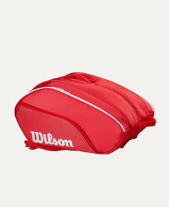 Maleta Wilson 2025 Padel Tour Bag Red Raquetero