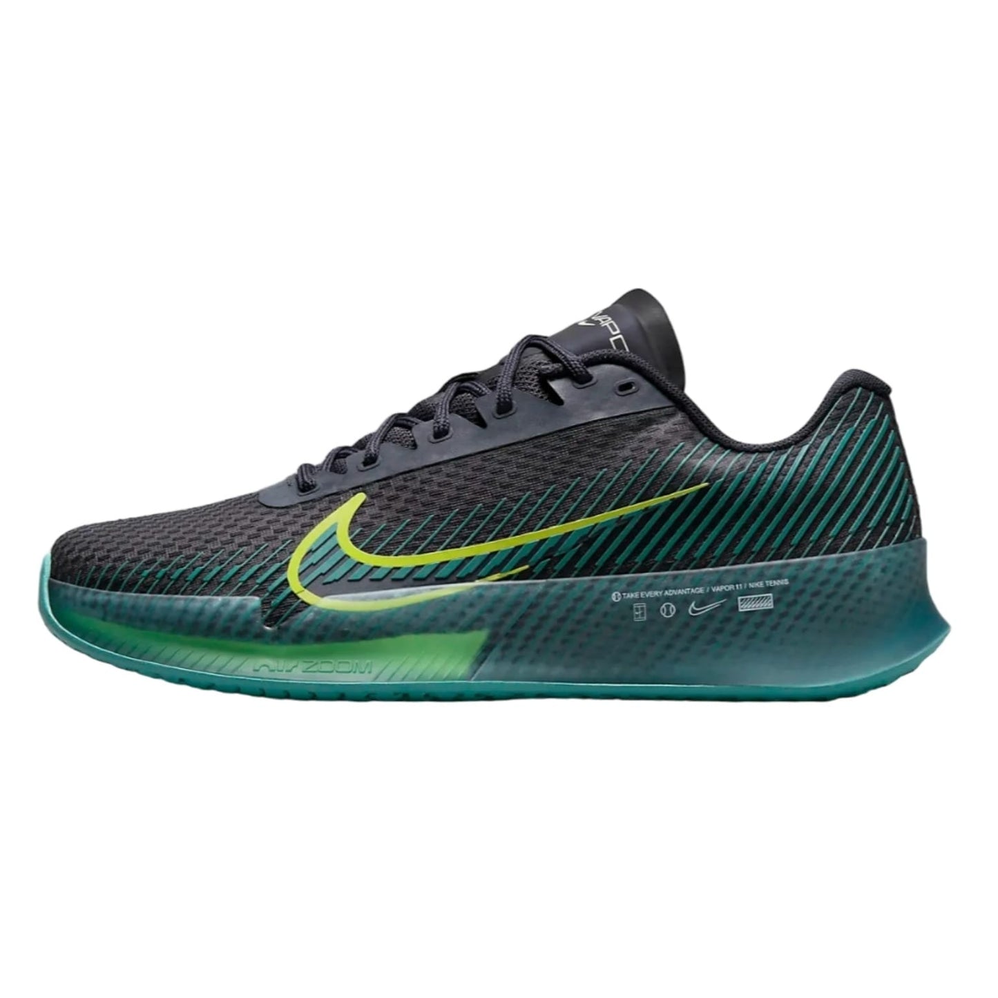 Tenis Nike Zoom Vapor 11 (Azul/Verde)