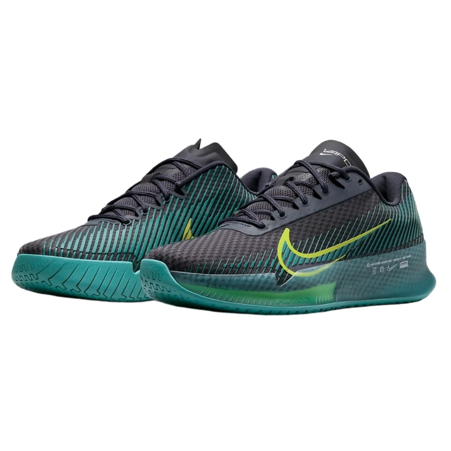 Tenis Nike Zoom Vapor 11 (Azul/Verde)