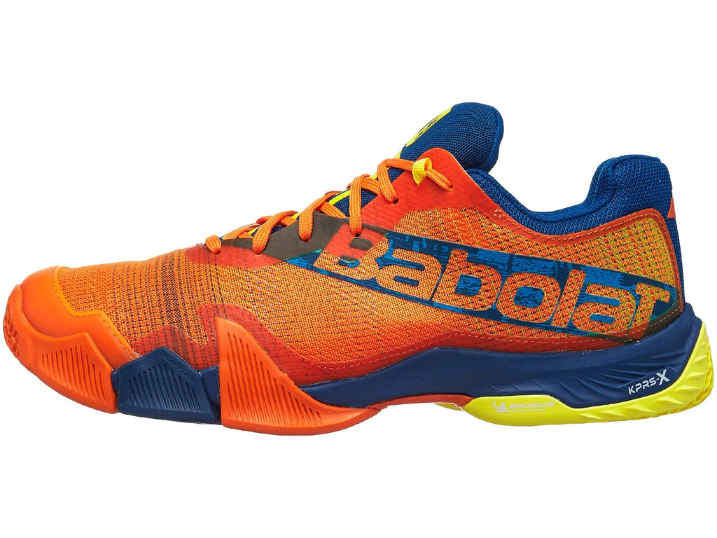 Babolat Jet Premura 2 Zapatillas de Padel Hombre Blue/Poppy Red