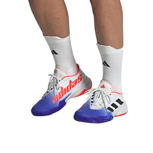 Tenis Adidas Barricade M (White/Orange/Blue)