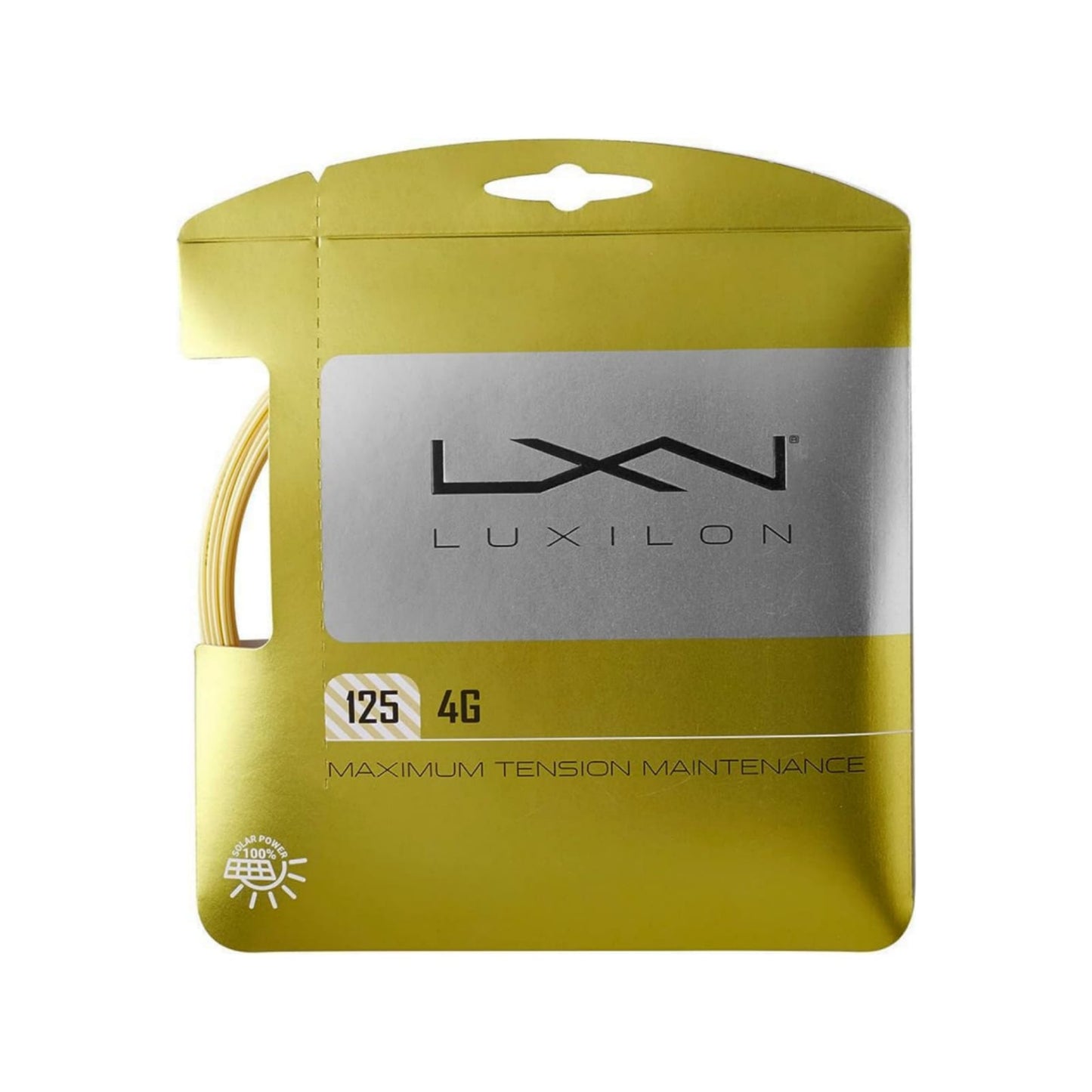 Set de cuerda Luxilon 4G Cal. 1.25 Dorado