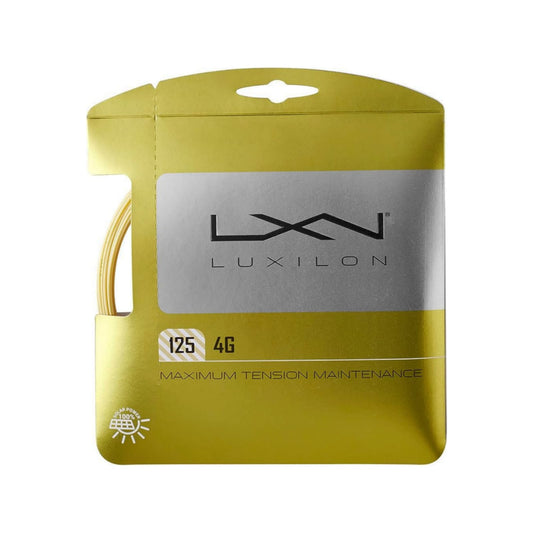 Set de cuerda Luxilon 4G Cal. 1.25 Dorado