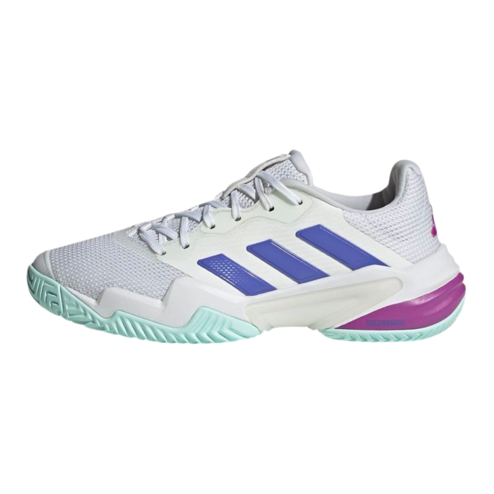 Tenis Adidas Barricade W IF9130 (Cloud White/Cobalt Blue/Purple Burst)
