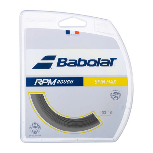 Set de Cuerda Babolat RPM Rough Cal. 1.30 Negro