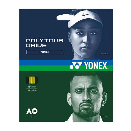 Set de Cuerda Yonex Poly Tour Drive Cal.1.25 Yellow