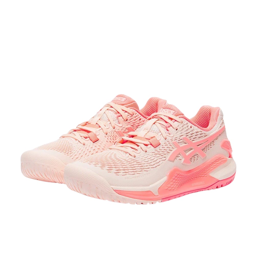 Tenis Asics Gel Resolution 9 Women (Pearl Pink/Sun Coral)