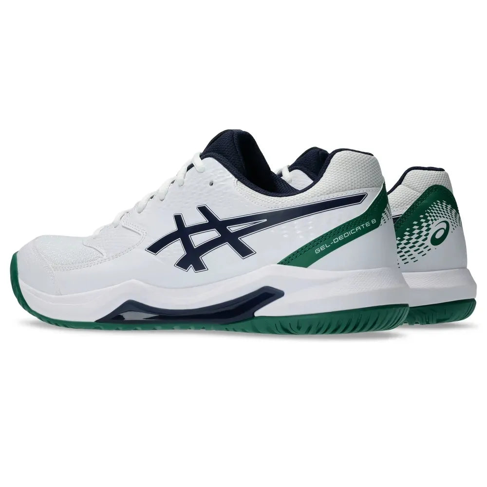 Tenis Asics Gel Dedicate 8 (White/Green)